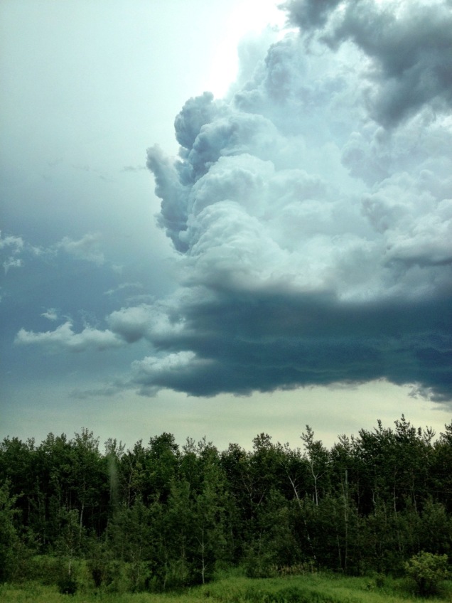 Prairie storm, Canada