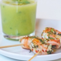 shrimp & gazpacho