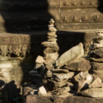 a tiny stupa