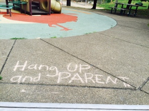 "Found Message at the Playground" by Ruth E Hendricks Photography