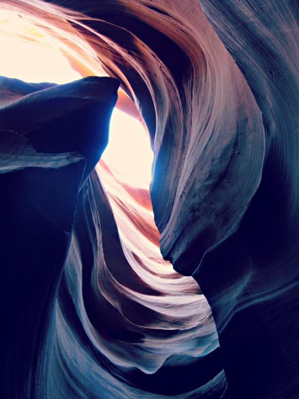 Photo of Antelope Canyon in Arizona by Cheri Lucas Rowlands.